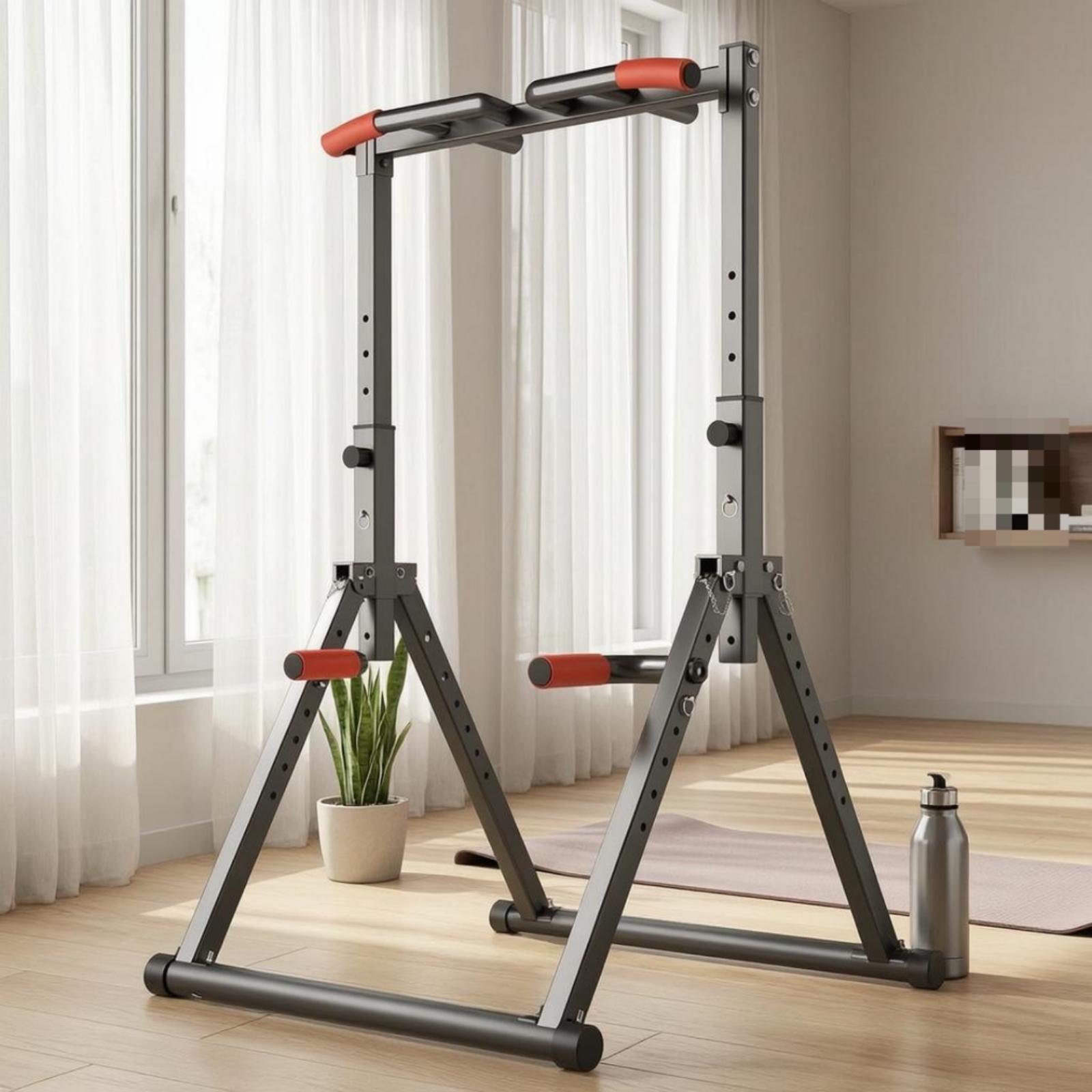 調整可能な子供用懸垂バー、フォームハンドル付き、室内筋力トレ - Home Gym Workout のレビューと価格
