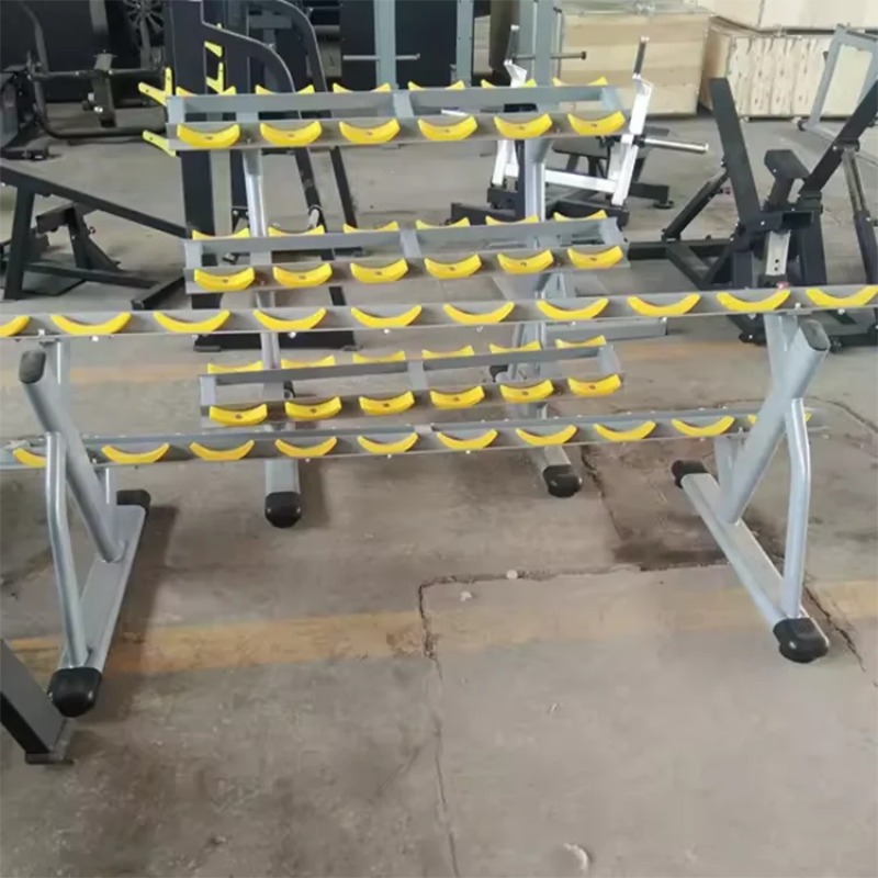 実用的なスチール製ダンベルラック ホームジム ウェイトトレー - Home Gym Practice のレビューと価格