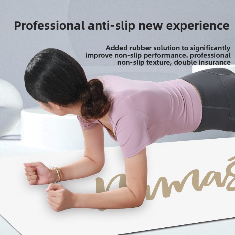 ナマステPU天然ゴムヨガマット、滑り止め、厚手、家庭用、卸売 - Home Gym Custom のレビューと価格