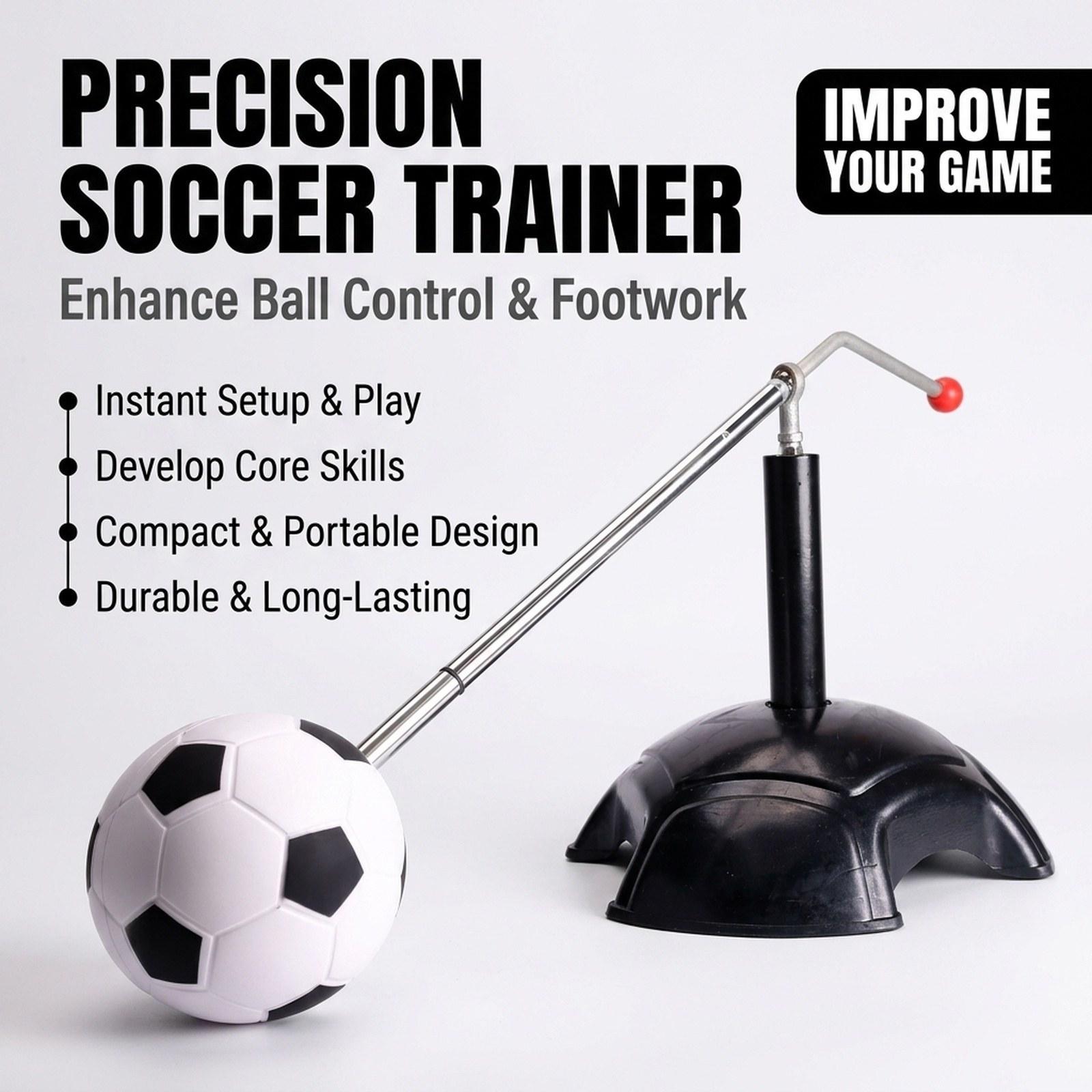 安定したベースを備えた調整可能なサッカートレーナー、裏庭や自 - Home Gym Practice のレビューと価格