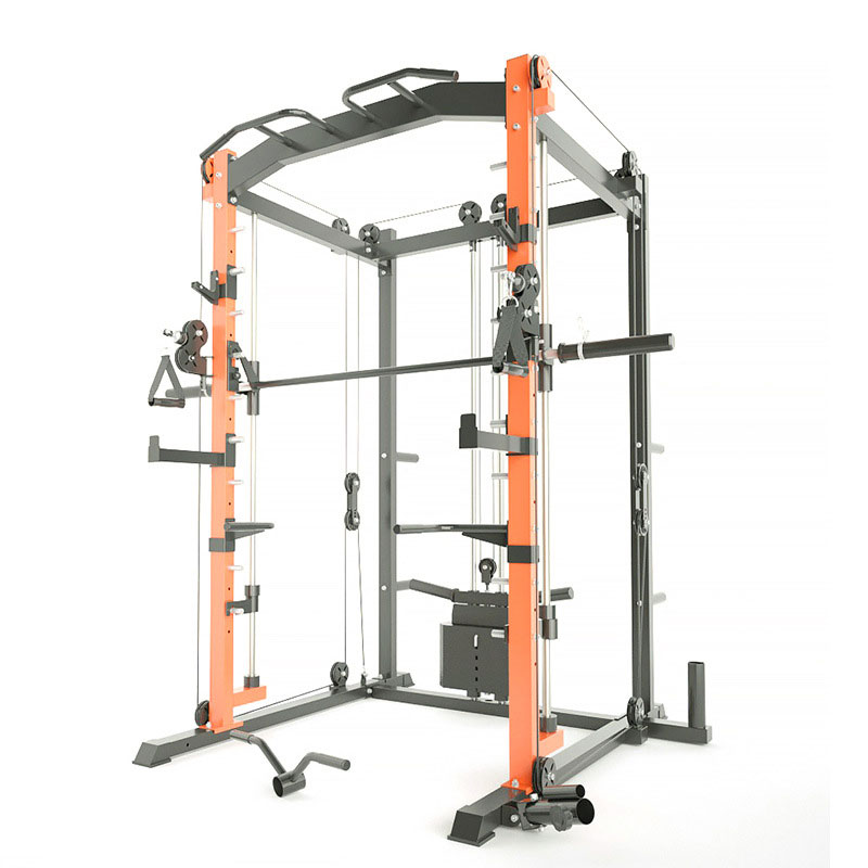家庭用およびジム用の多機能パワーラック・スミス・マシンシステ - Home Gym With Smith Machine のレビューと価格