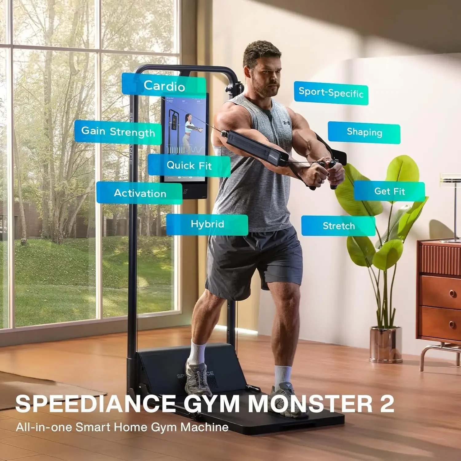 ジムモンスター2 スマートホームジム AI搭載 多機能スミス - Home Gym With Smith Machine のレビューと価格