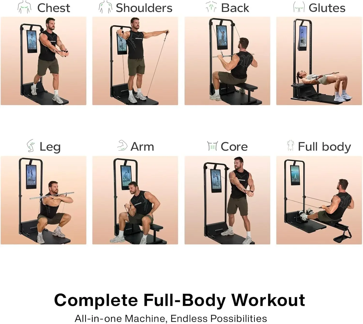 ジムモンスター2 スマートホームジム AI搭載 多機能スミス - Home Gym With Smith Machine のレビューと価格