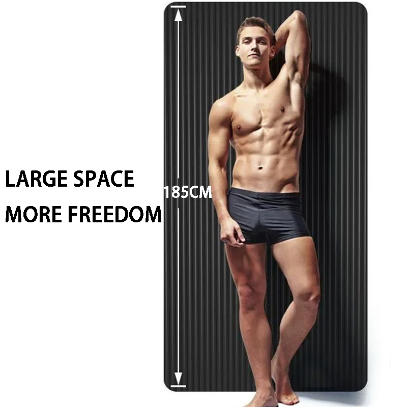 男性と女性のための滑り止めヨガマット,極厚,15mm,柔らか - Home Gym Furniture のレビューと価格