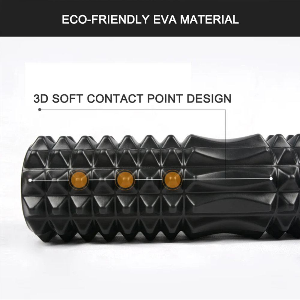 筋肉マッサージ用フォームローラー 30/45CM - 脚や腕 - Foam Roller High Density のレビューと価格