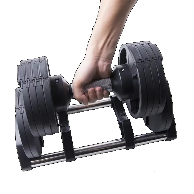 20kg調整可能マルチウェイトオプションダンベルセット滑り止 - Home Gym Options のレビューと価格