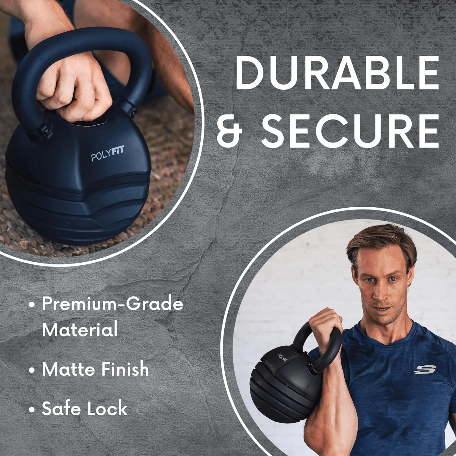 ホームジムポリフィット調整可能ケトルベルセット、色は記載され - Home Gym Options のレビューと価格