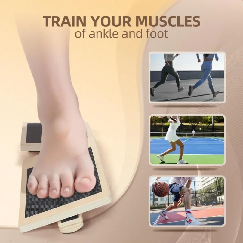 シングルフットバランスボード足首強化エクササイザー捻挫ノンス - Wobble Board Balance のレビューと価格