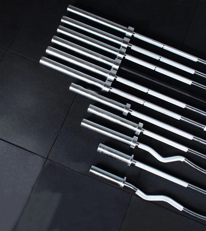 新製品フィットネススチール製カーブスタンダードクロスダンベル - Barbell Curl Bar のレビューと価格
