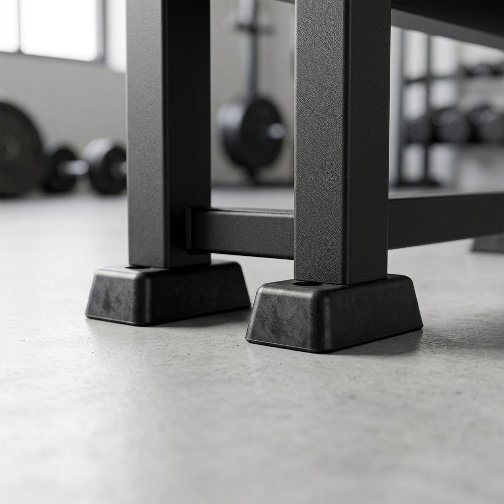 スクワットラック用バンパーパッド1個、耐摩耗性ゴム製ショック - Home Gym Resistance のレビューと価格
