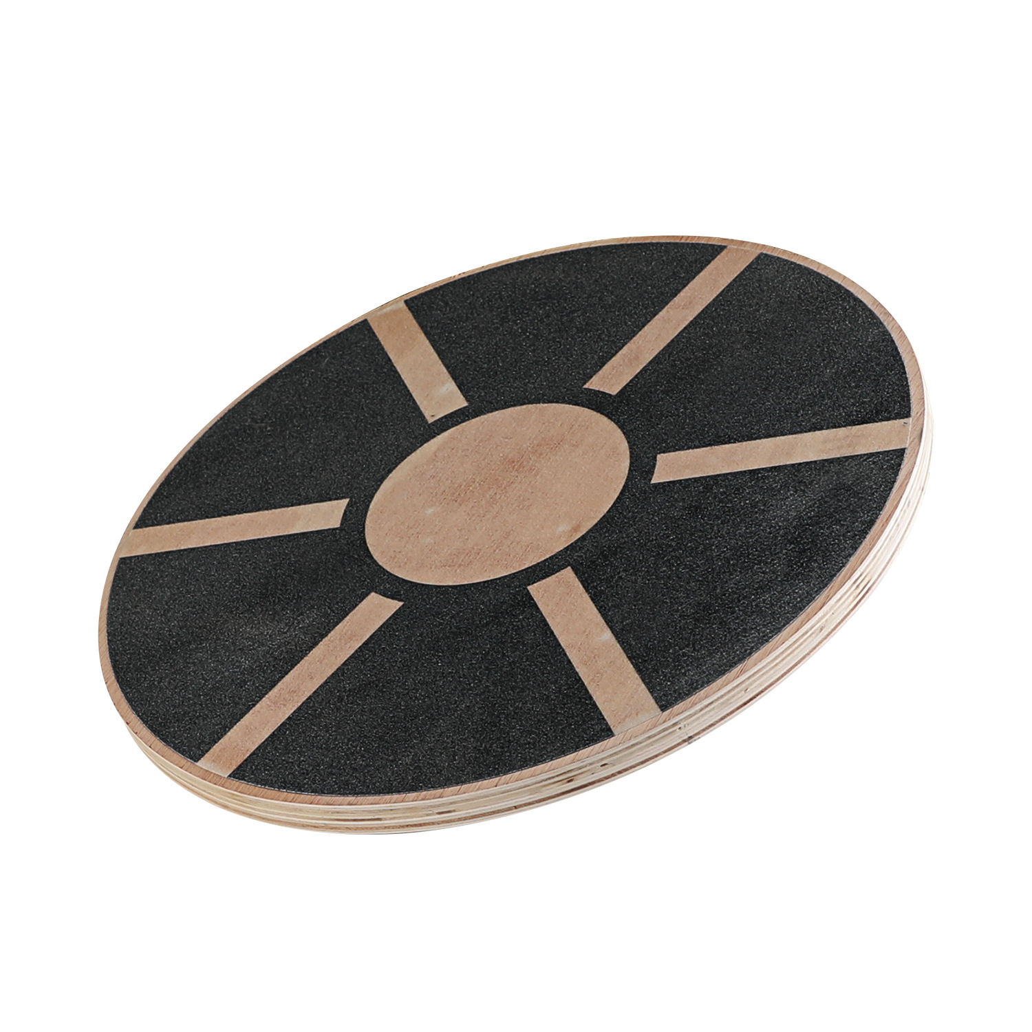 高品質カスタム安定性トレーナー滑り止め丸型回転木製フィットネ - Wobble Board Balance のレビューと価格