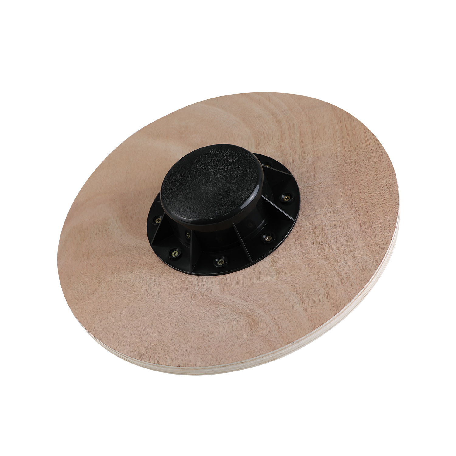 高品質カスタム安定性トレーナー滑り止め丸型回転木製フィットネ - Wobble Board Balance のレビューと価格