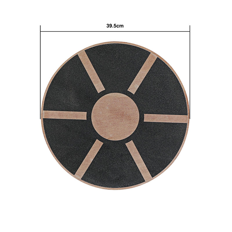 高品質カスタム安定性トレーナー滑り止め丸型回転木製フィットネ - Wobble Board Balance のレビューと価格
